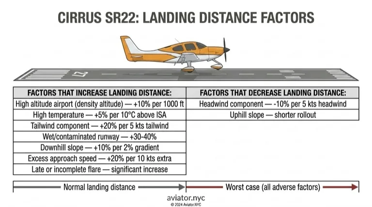 Landing Distance Factors