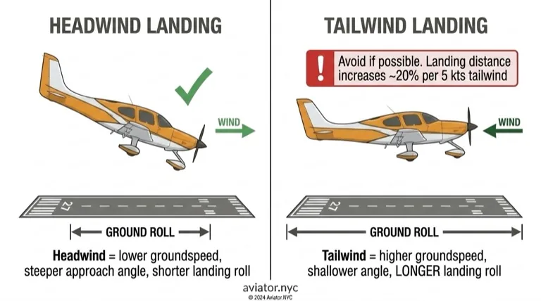 Wind Effect Landing