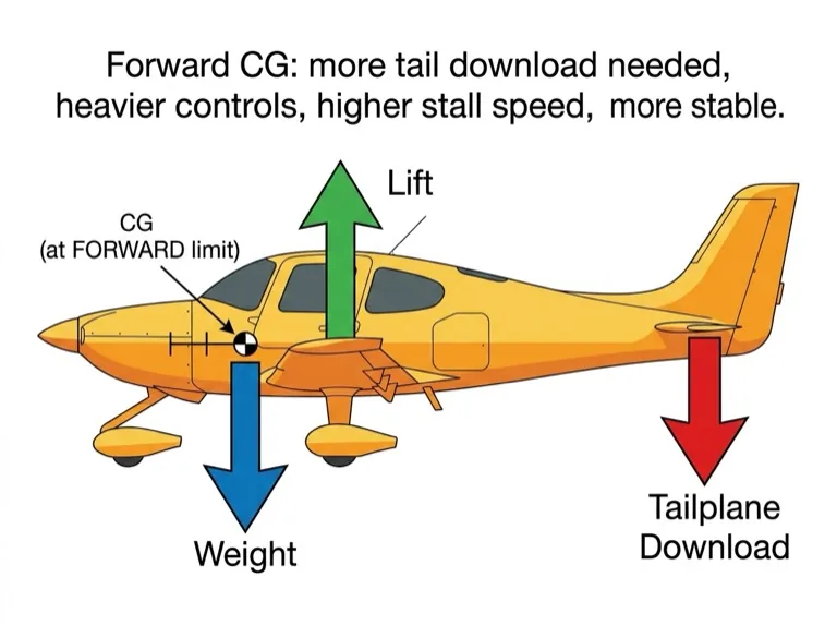 Sl Stability Forward Cg Effects