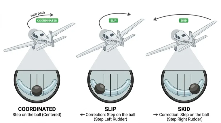 Balance ball: coordinated, slip, and skid