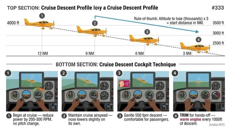 Desc Cruise Descent Sequence
