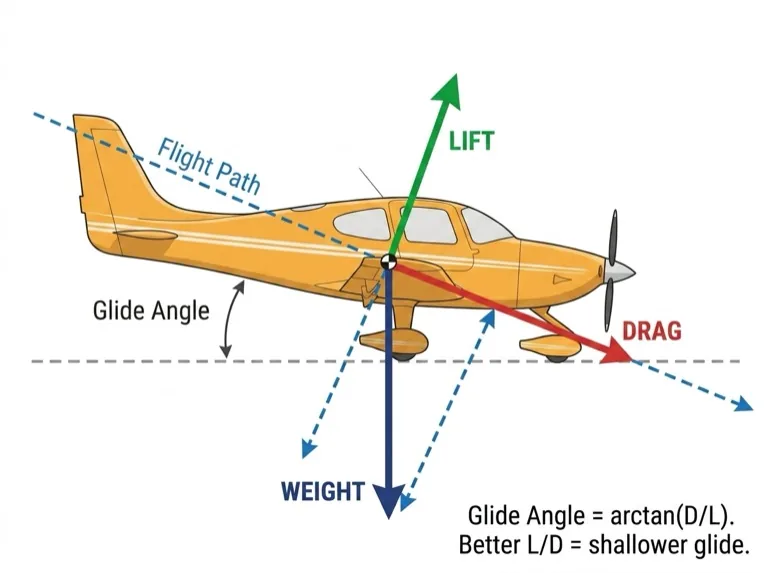 Desc Glide Angle Ld Ratio