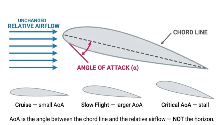 Aoa Chord Line Diagram