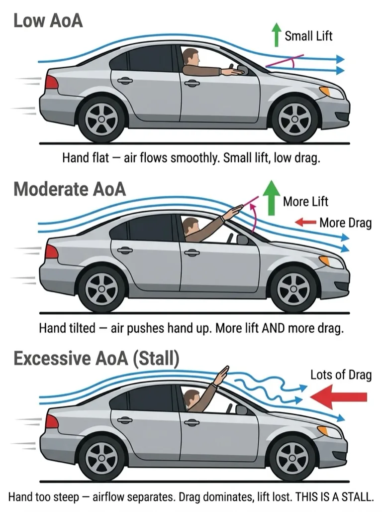Hand Out Car Window Aoa
